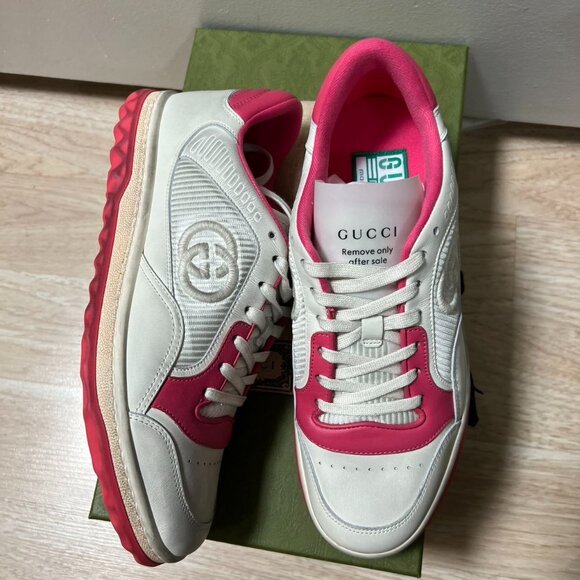 Gucci MAC80 Sneaker 'Off White Pink' 749909-AAB79-9152 - Picture 1 of 9